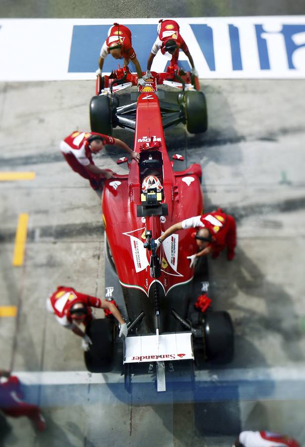 Las mejores imágenes de los entrenamientos libres de Monza