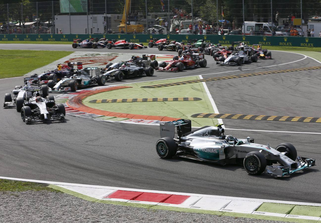 Las mejores imágenes del Gran Premio de Italia de Fórmula-1