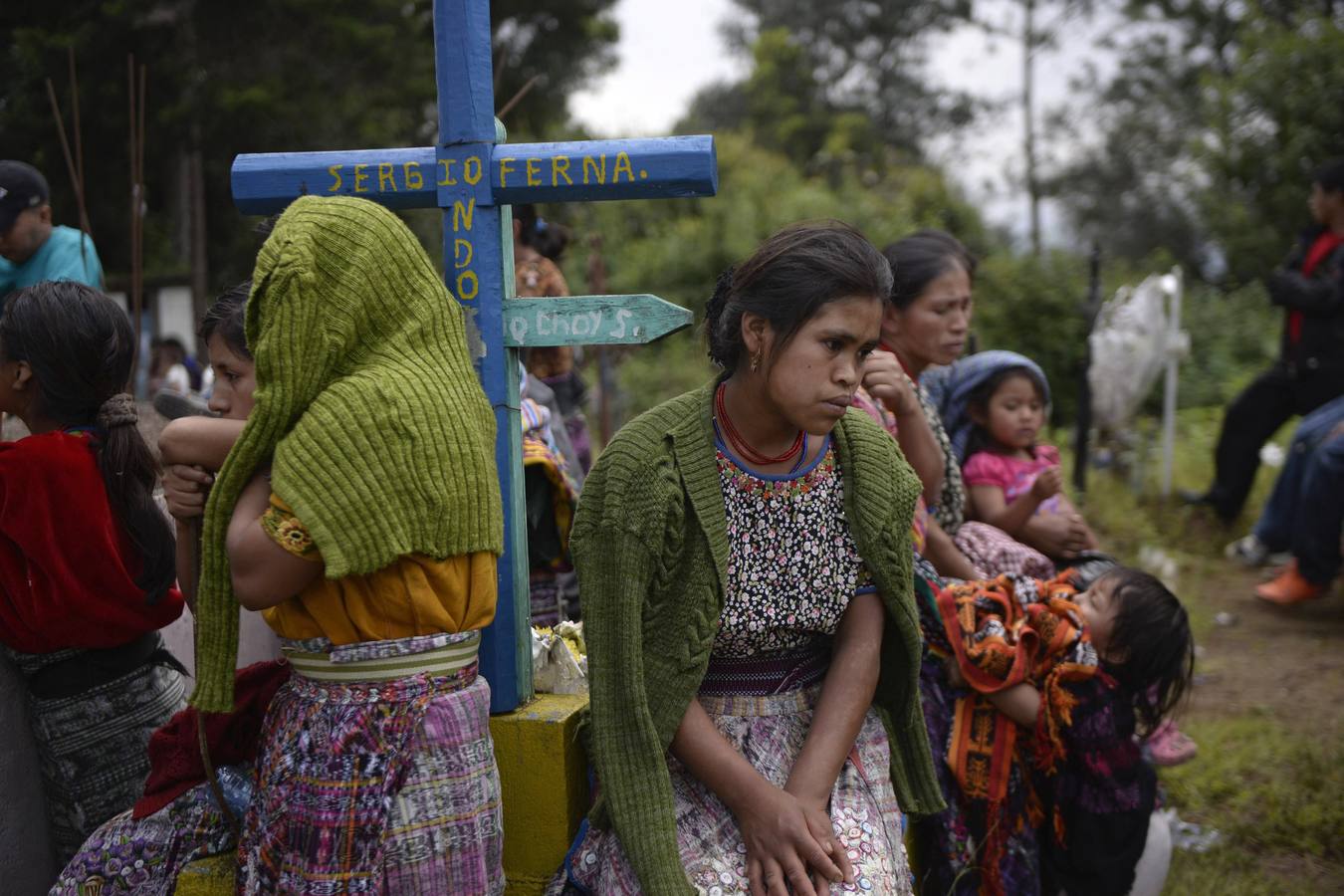 Indígenas en Guatemala.