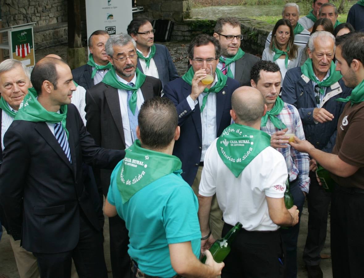 Presentación de Gijón de Sidra en el Museo del Pueblo de Asturias