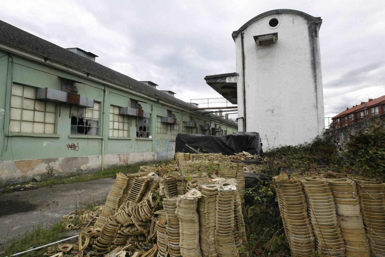 El desolador estado de la fábrica de loza de San Claudio