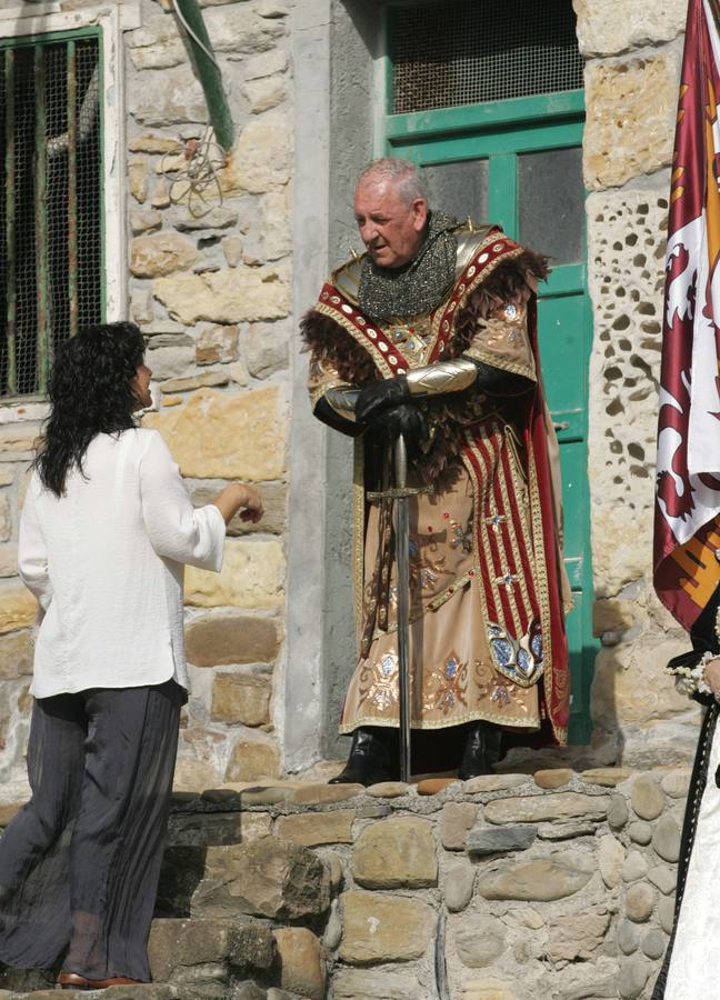 Carlos V recibe a Joseph Pérez en Tazones