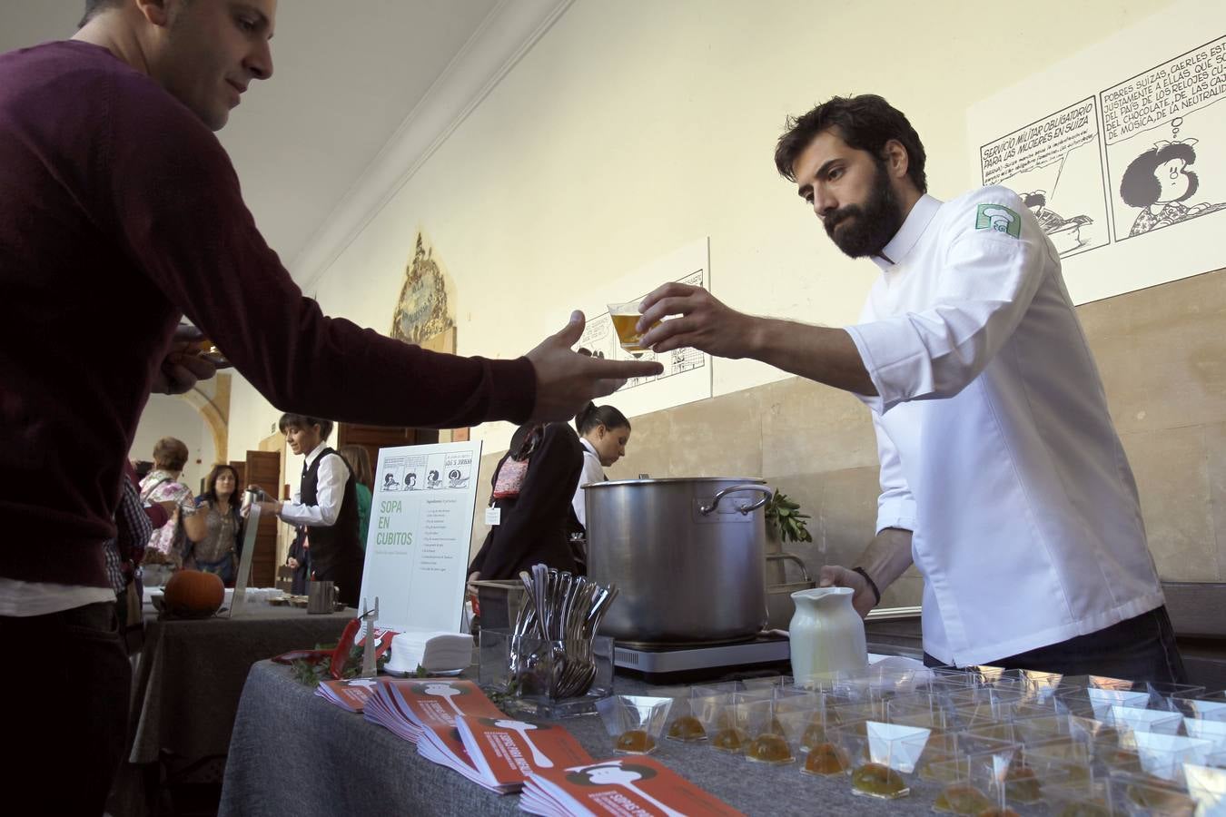 Una sopa para Mafalda y Quino