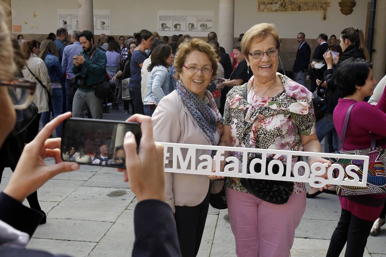 Una sopa para Mafalda y Quino