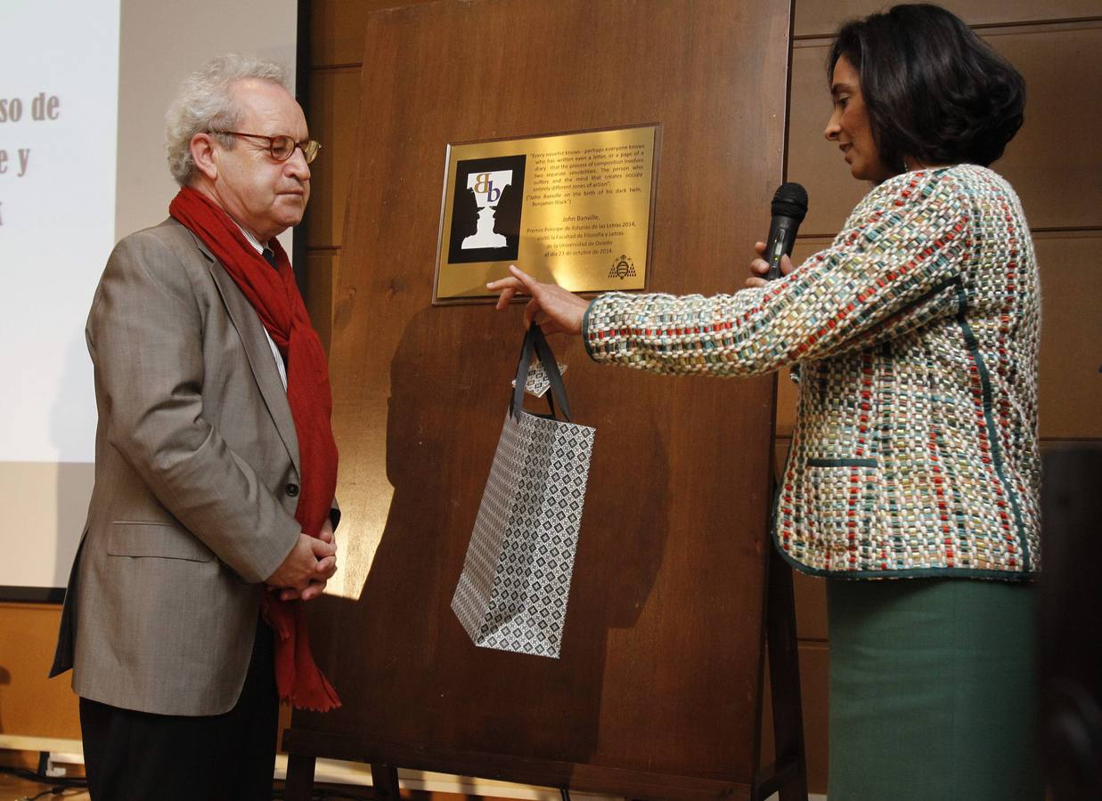 John Banville, Premio Príncipe de las Letras, visita Oviedo