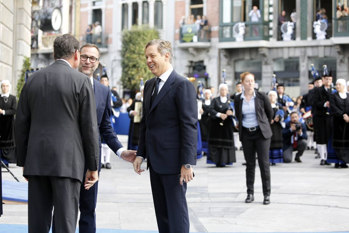 La alfombra azul de los Premios Príncipe de Asturias