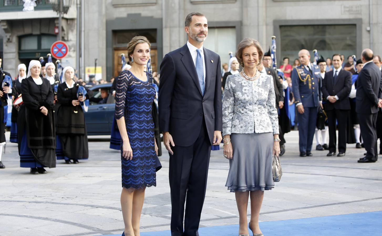 La alfombra azul de los Premios Príncipe de Asturias