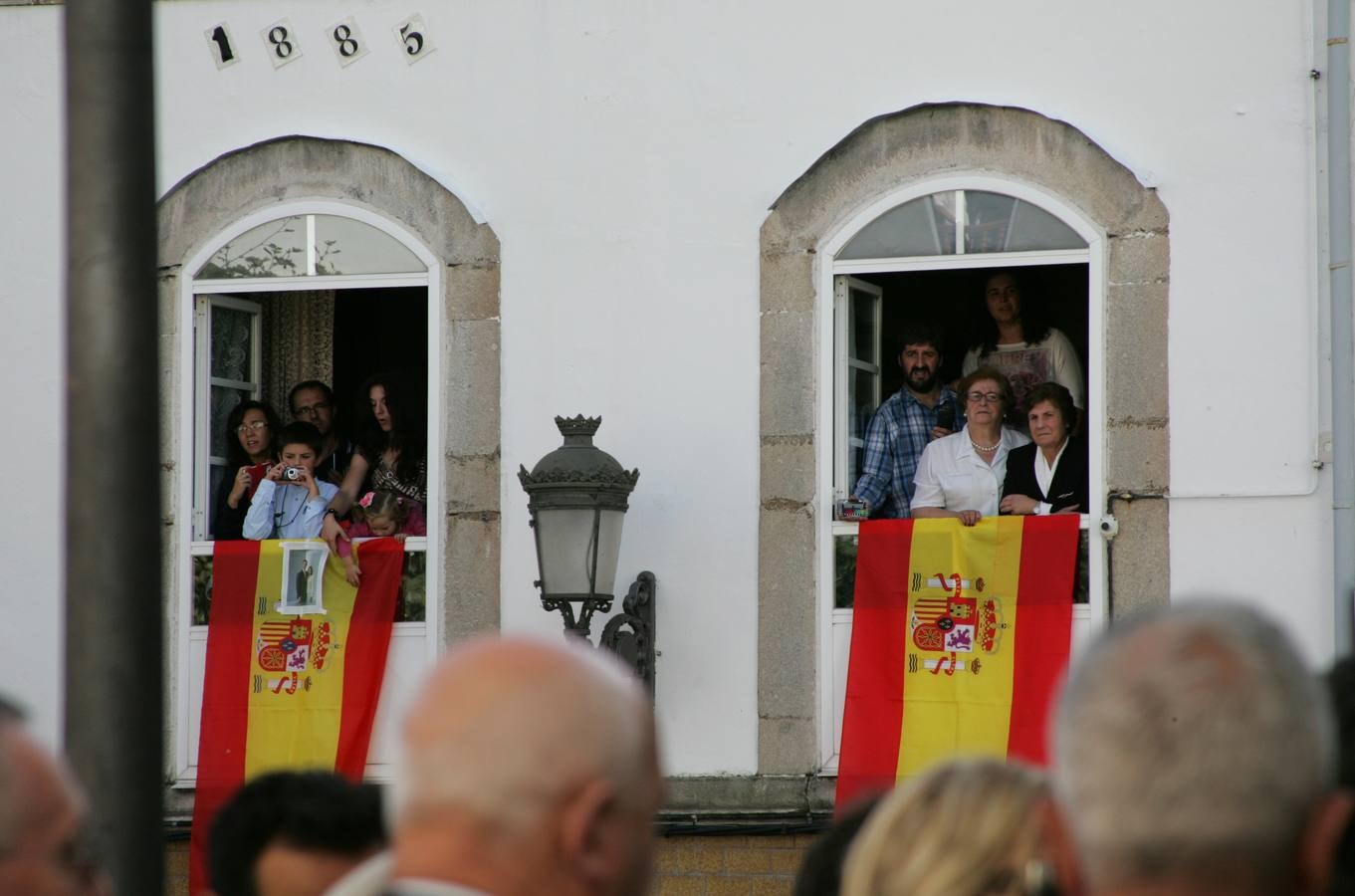 Los Reyes visitan Boal para entregar el Premio al Pueblo Ejemplar 2014