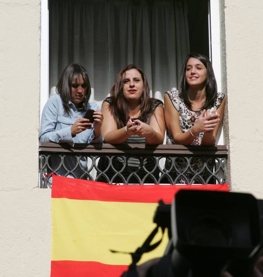 Los Reyes visitan Boal para entregar el Premio al Pueblo Ejemplar 2014