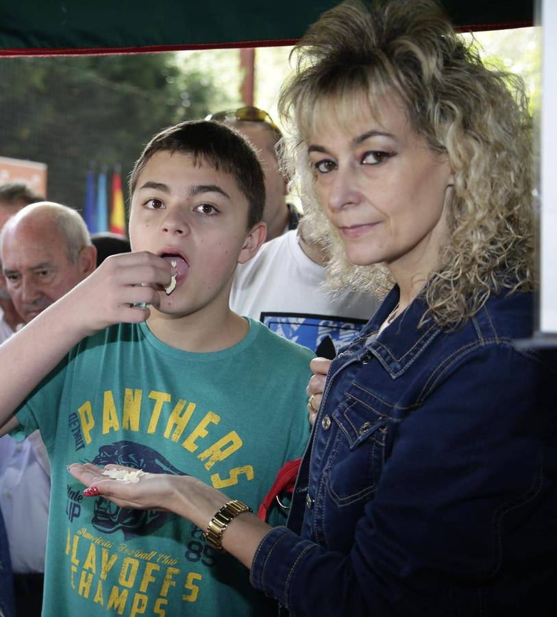 Certamen del queso Gamonéu en Benia de Onís