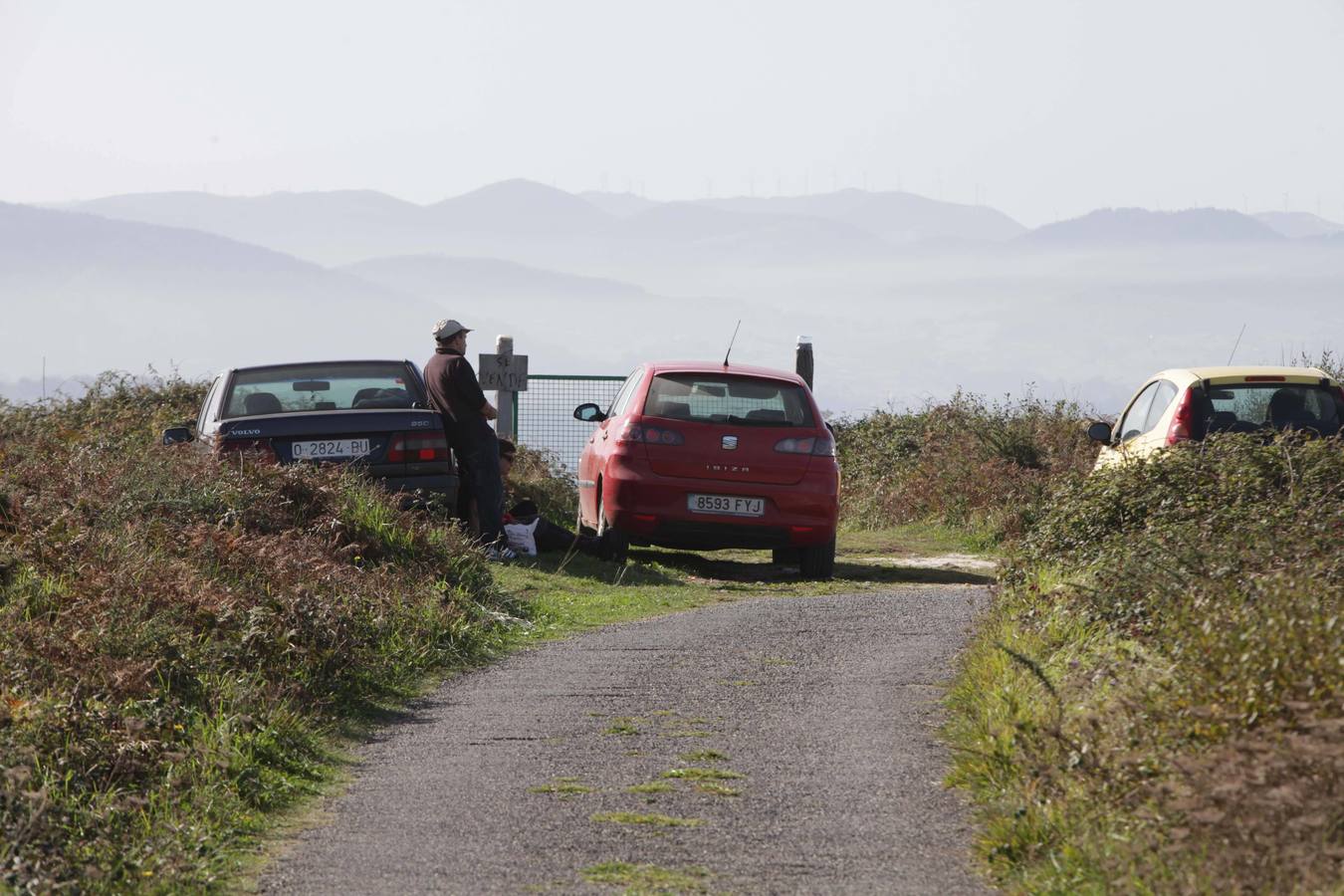 Labores de búsqueda del percebero desaparecido en Castrillón