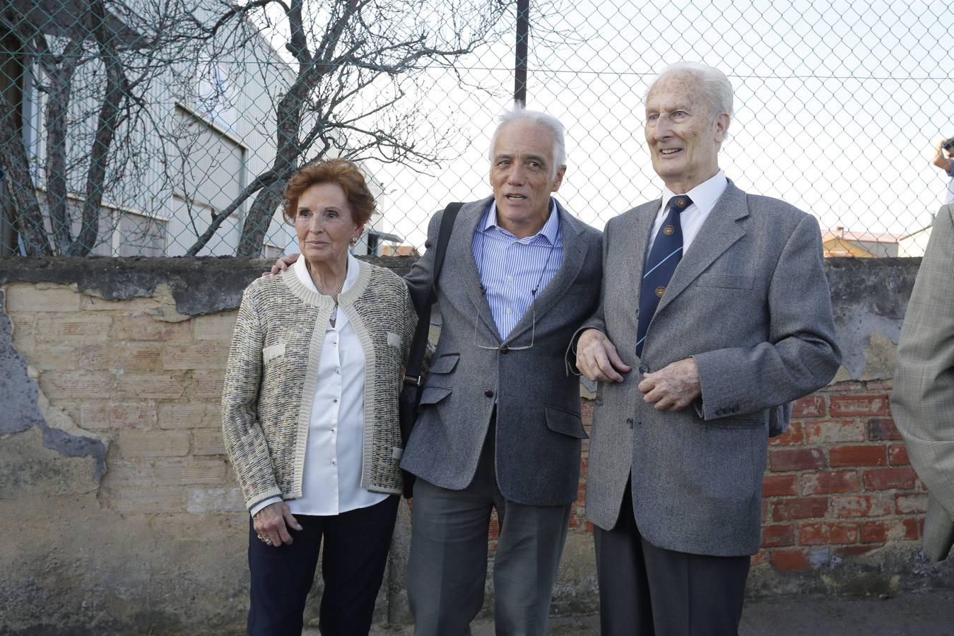 Inauguración de la calle Alfredo Liñero, en Gijón