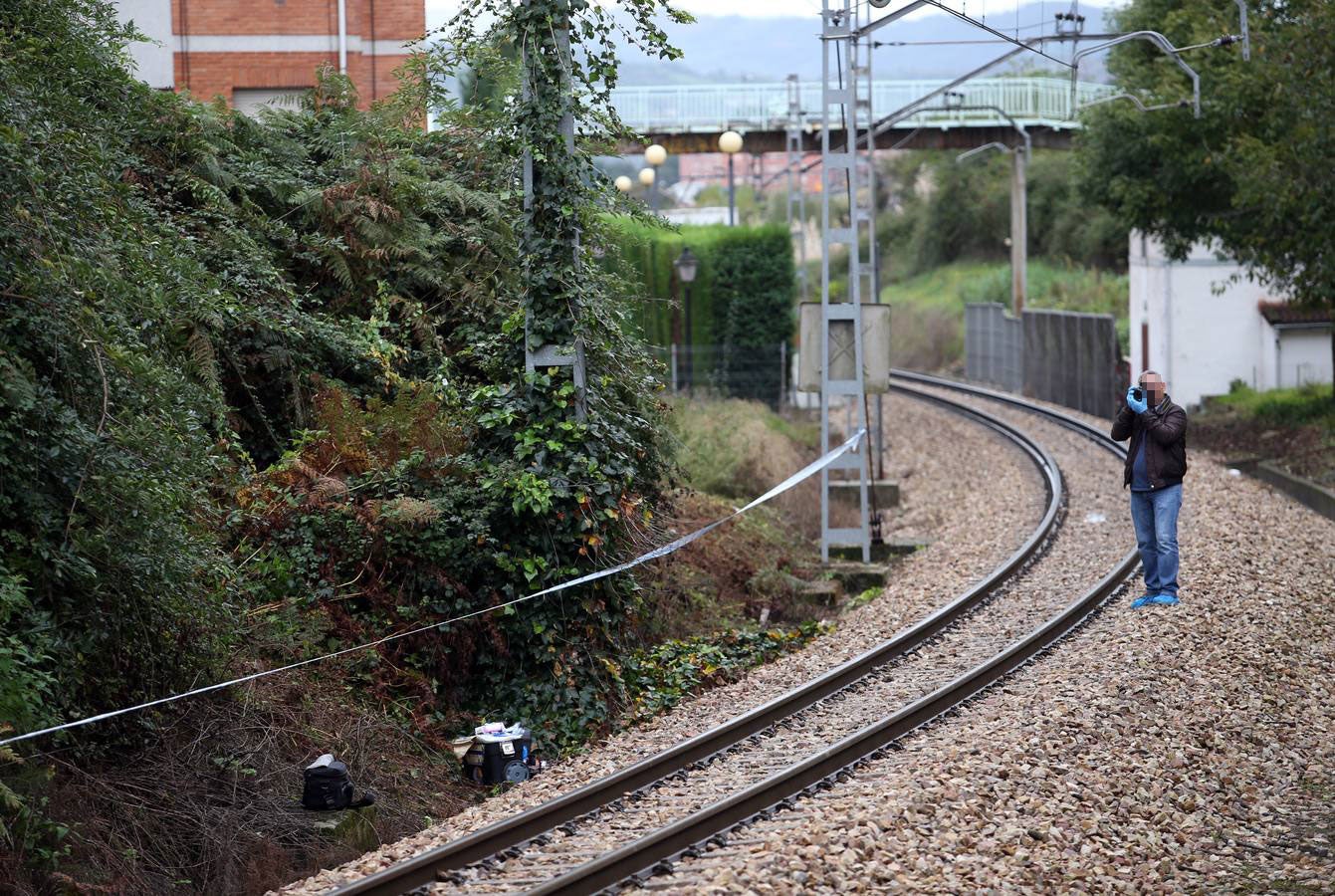 Hallan el cadáver de un niño de dos años en las vías del tren en Oviedo