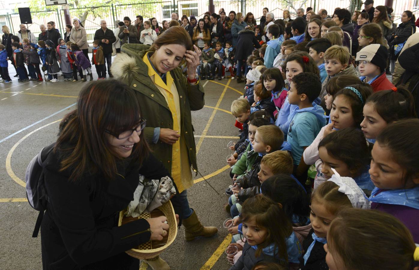 Colegio Nicanor Piñole, en Gijón.