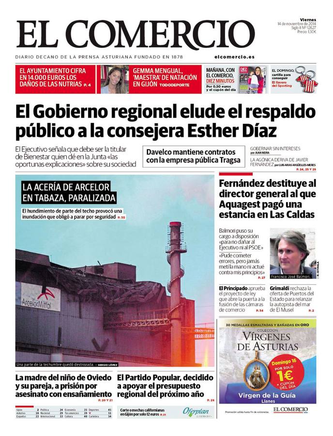 Nueve portadas que explican la dimisión de Esther Díaz