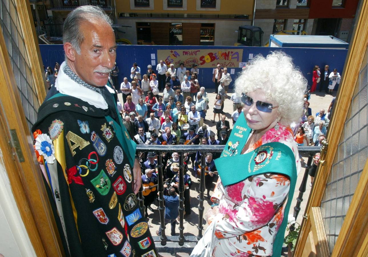 La duquesa de Alba en Asturias