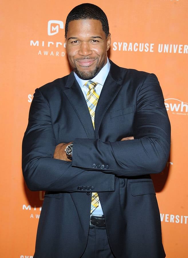 El exjugador de la NFL Michael Strahan