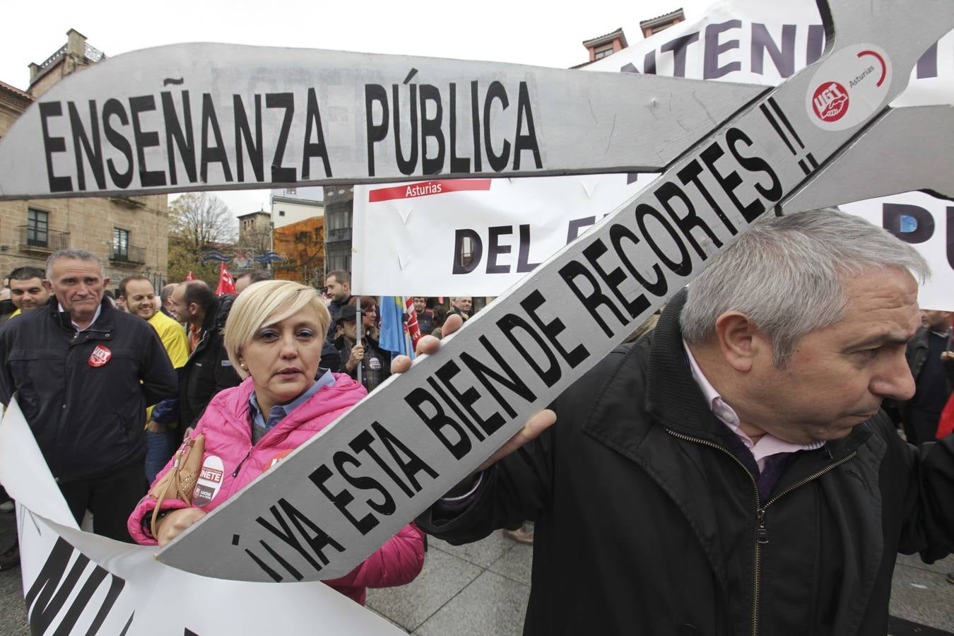 Manifestación en Avilés por los &quot;derechos y la dignidad&quot;