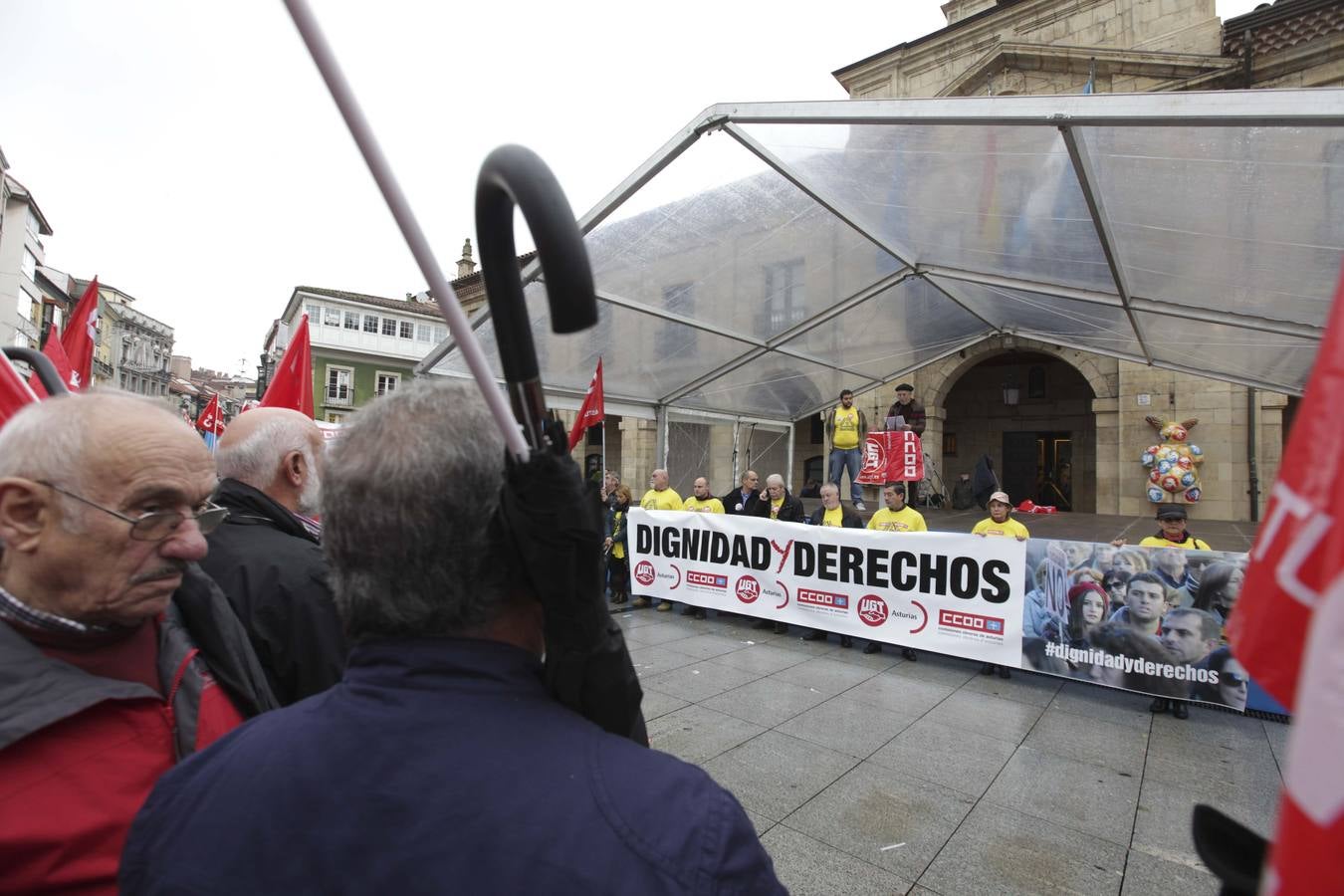 Manifestación en Avilés por los &quot;derechos y la dignidad&quot;