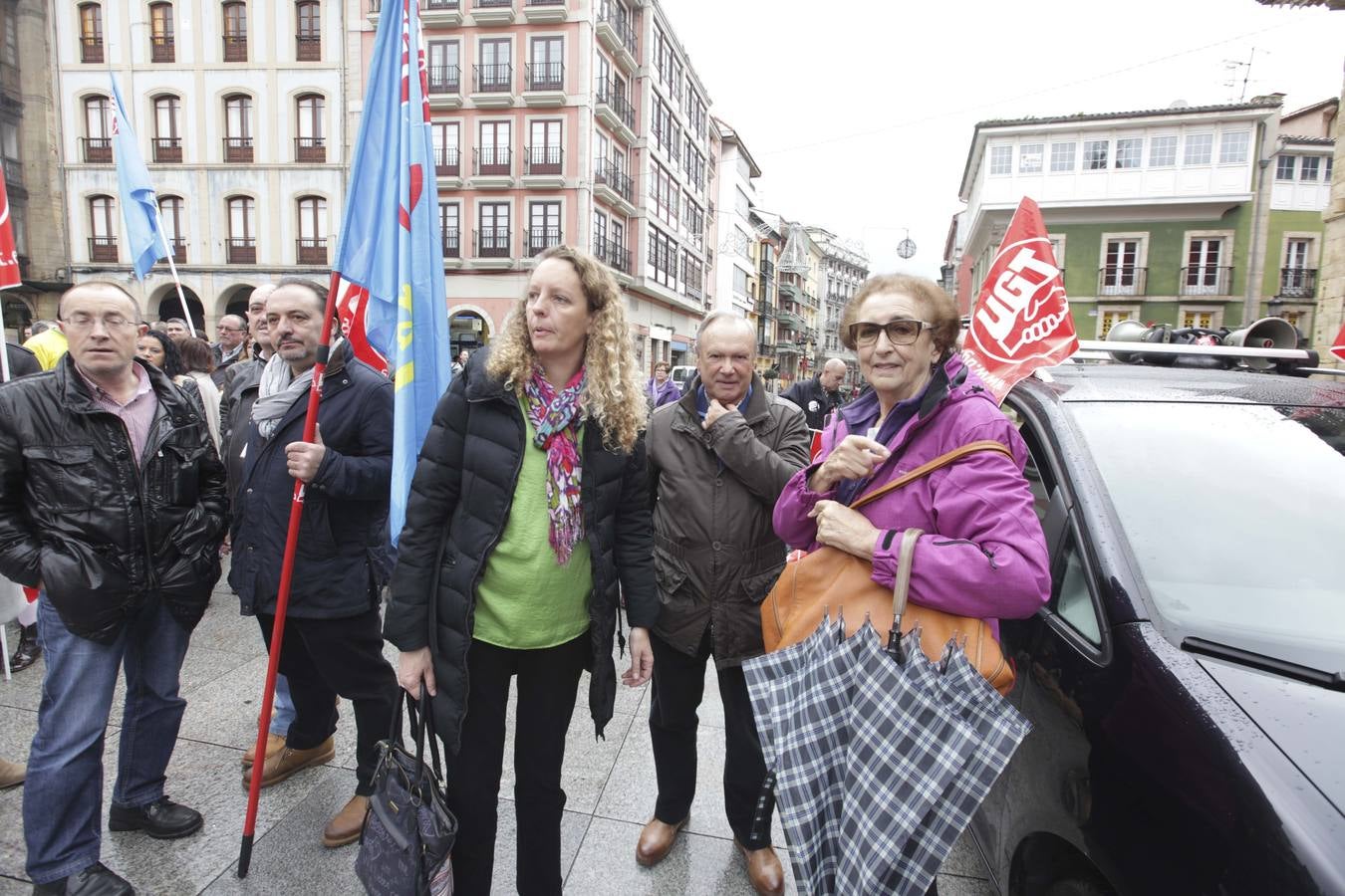 Manifestación en Avilés por los &quot;derechos y la dignidad&quot;