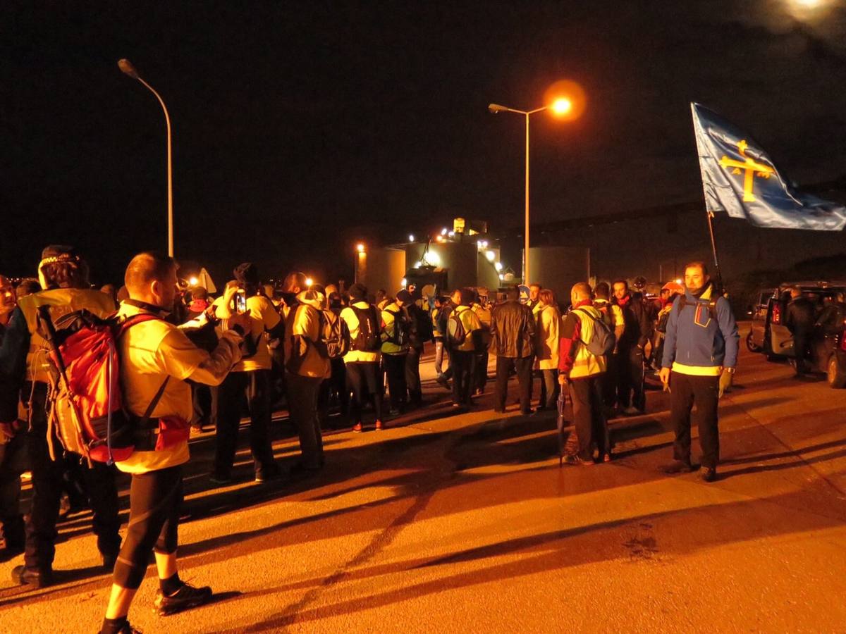 Los trabajadores de Alcoa marchan a Oviedo en defensa de sus empleos