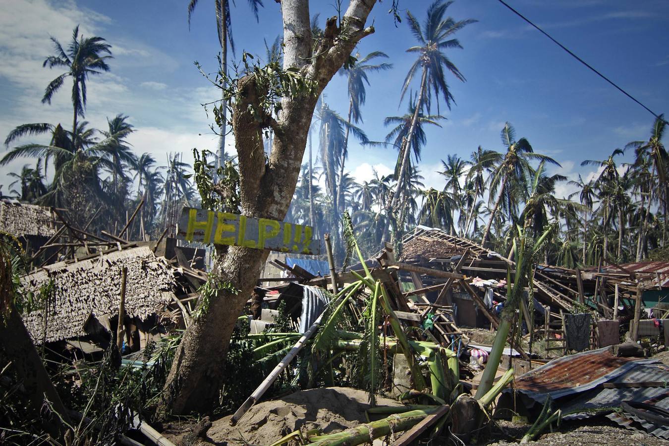 El paso de Hagupit, en imágenes