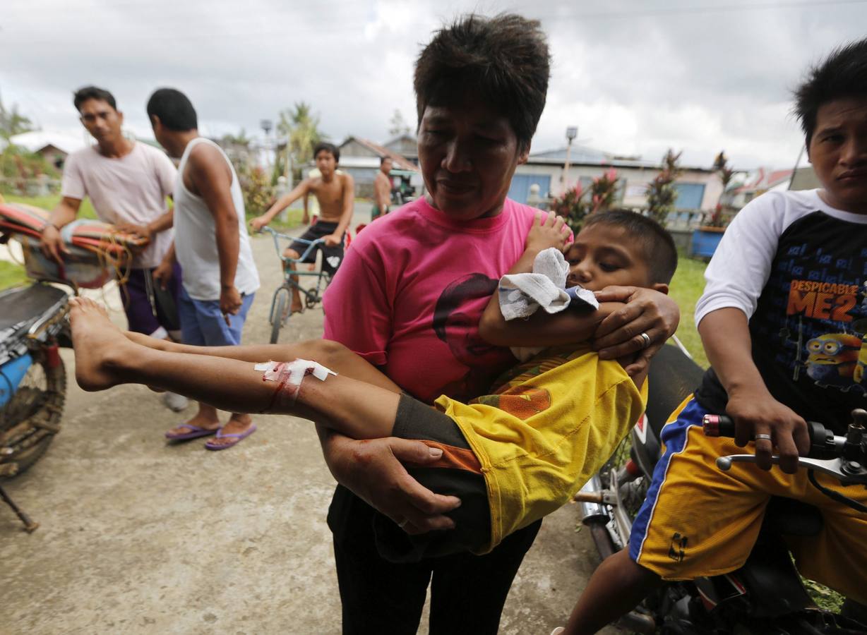 El tifón Hagupit deja 27 muertos y miles de desplazados en Filipinas