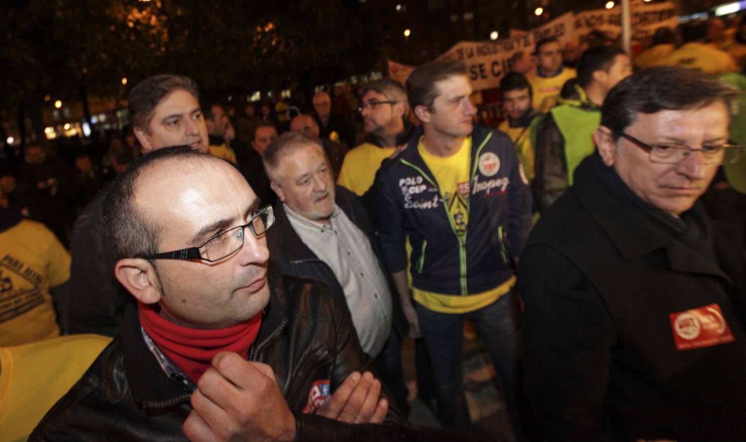 Multitudinaria manifestación en Avilés contra el cierre de Alcoa
