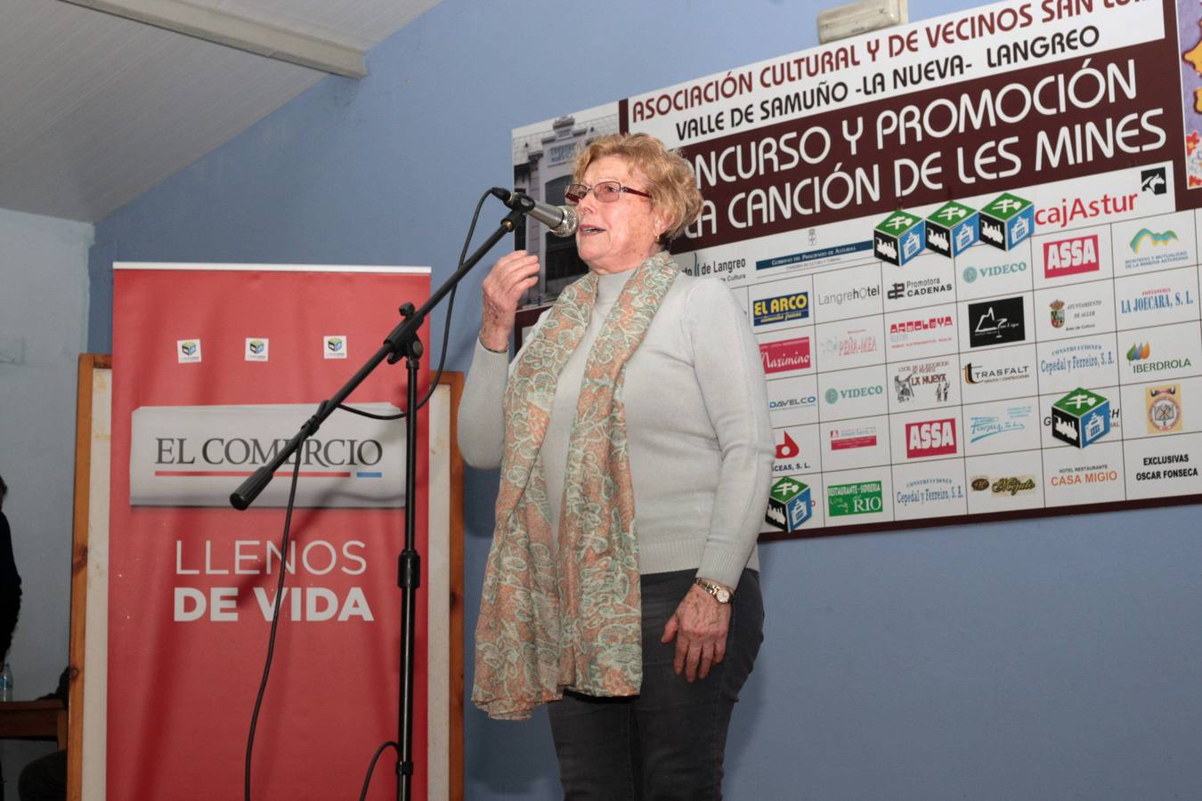 Novena eliminatoria del XXI Concurso de Canción Asturiana de Les Mines