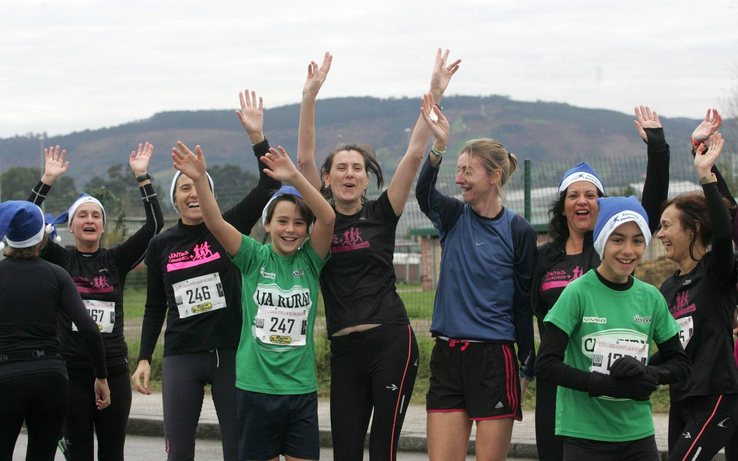 Carrera popular de Nochebuena en Gijón