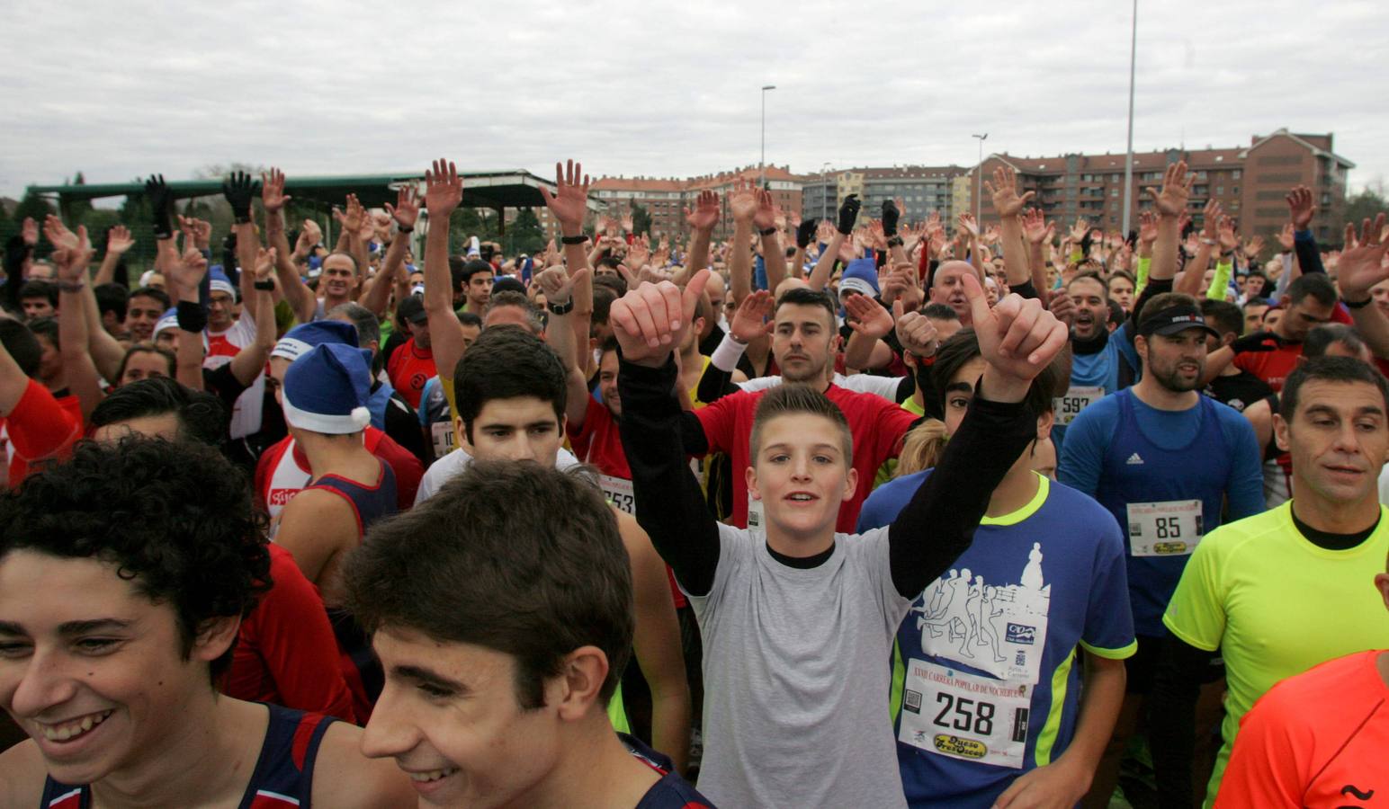 Carrera popular de Nochebuena en Gijón