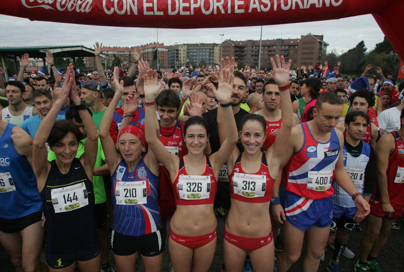 Carrera popular de Nochebuena en Gijón