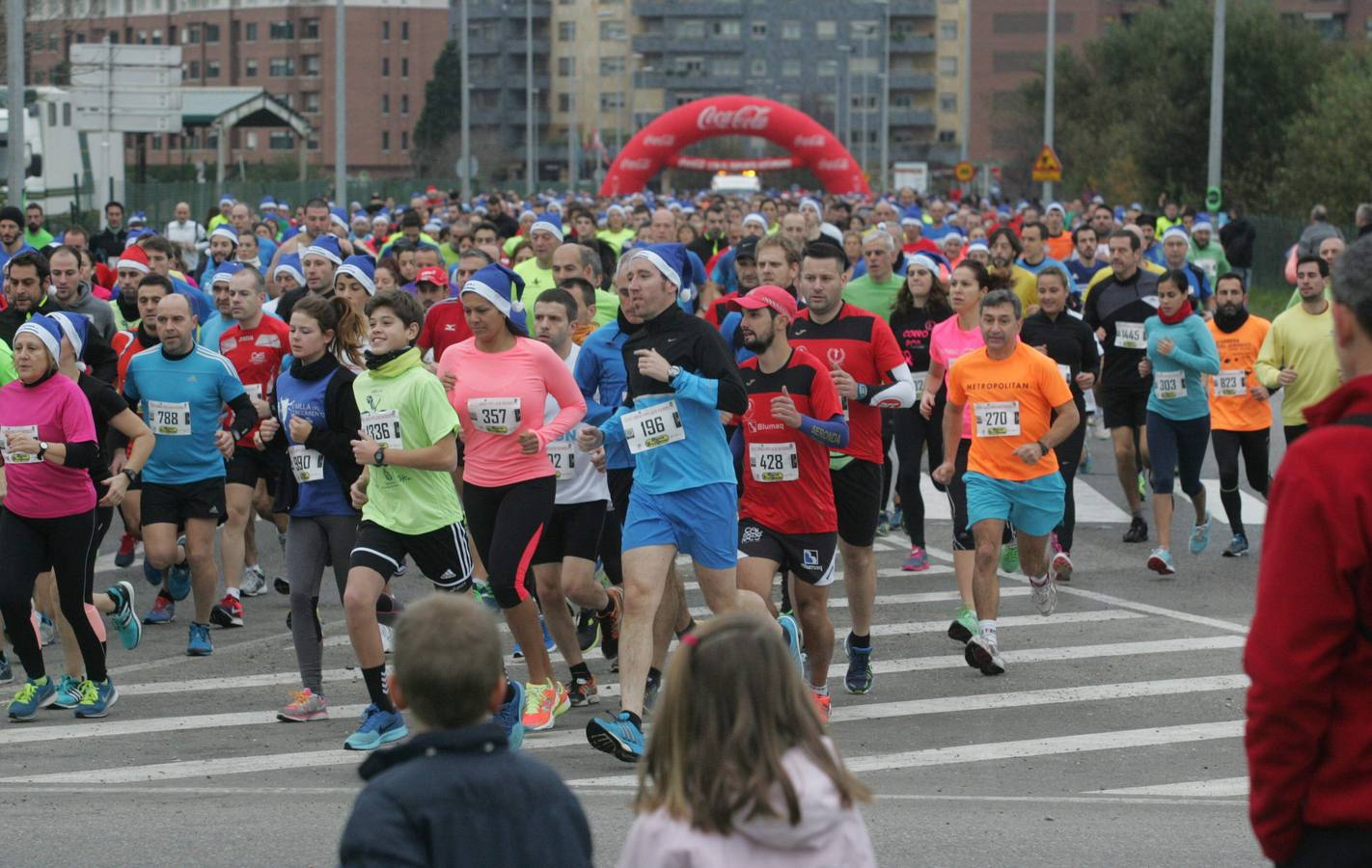 Carrera popular de Nochebuena en Gijón