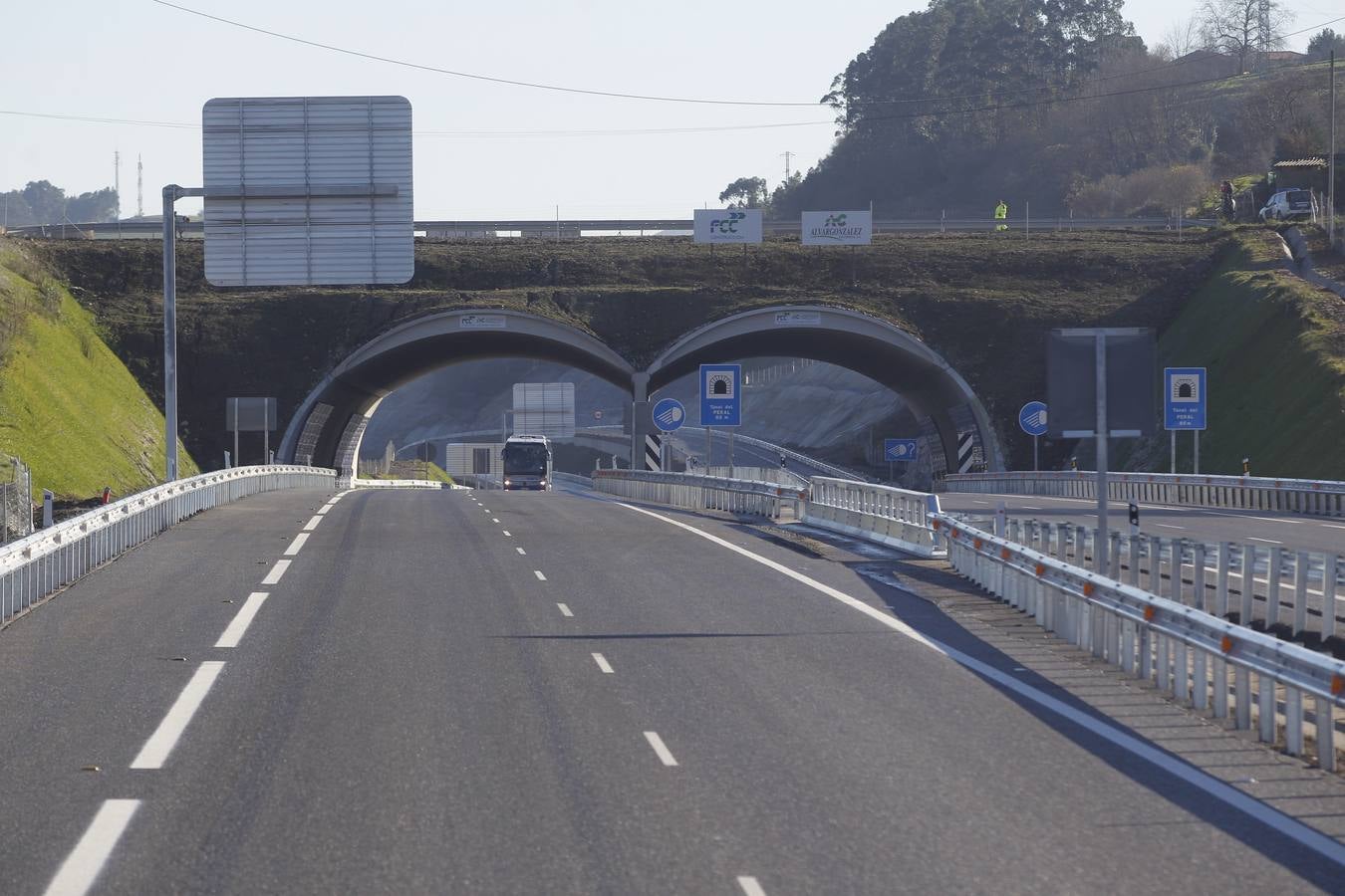 Mariano Rajoy inaugura el último tramo de la autovía del Cantábrico