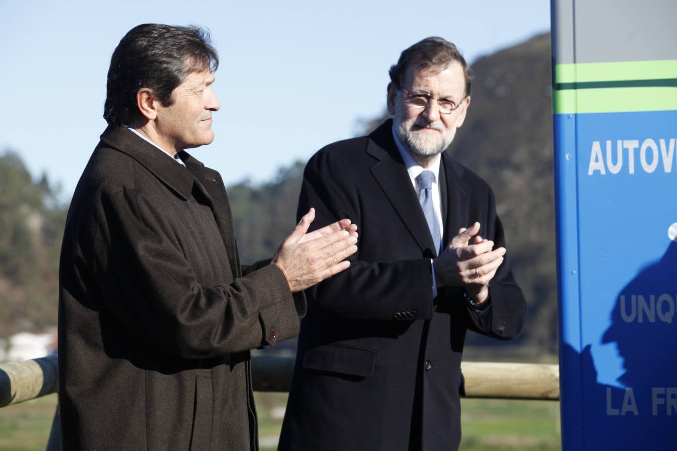 Mariano Rajoy inaugura el último tramo de la autovía del Cantábrico
