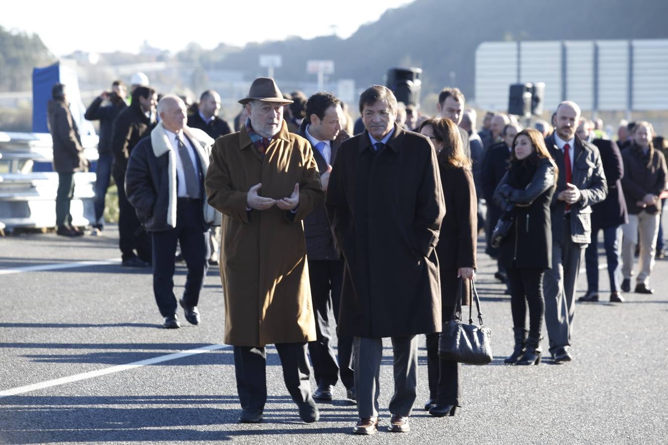 Mariano Rajoy inaugura el último tramo de la autovía del Cantábrico