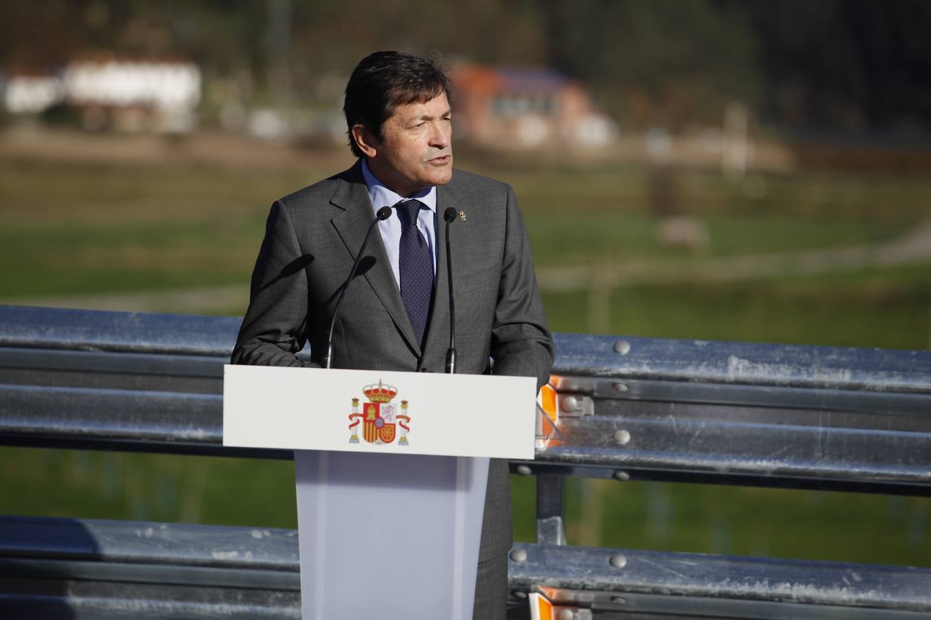 Mariano Rajoy inaugura el último tramo de la autovía del Cantábrico
