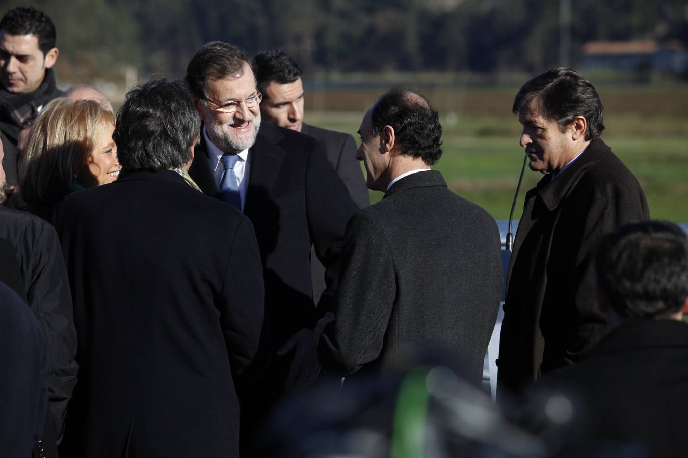 Mariano Rajoy inaugura el último tramo de la autovía del Cantábrico