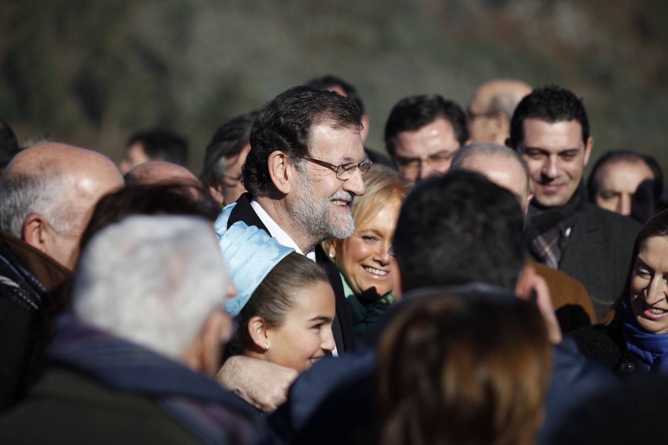 Mariano Rajoy inaugura el último tramo de la autovía del Cantábrico
