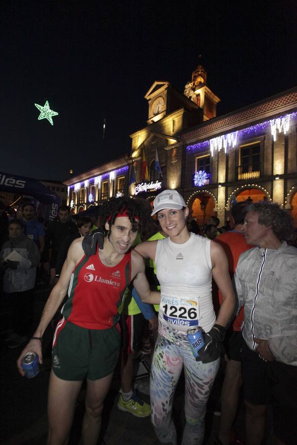 Manuel Guerreiro e Irene Alfonso, vencedores en la San Silvestre de Avilés