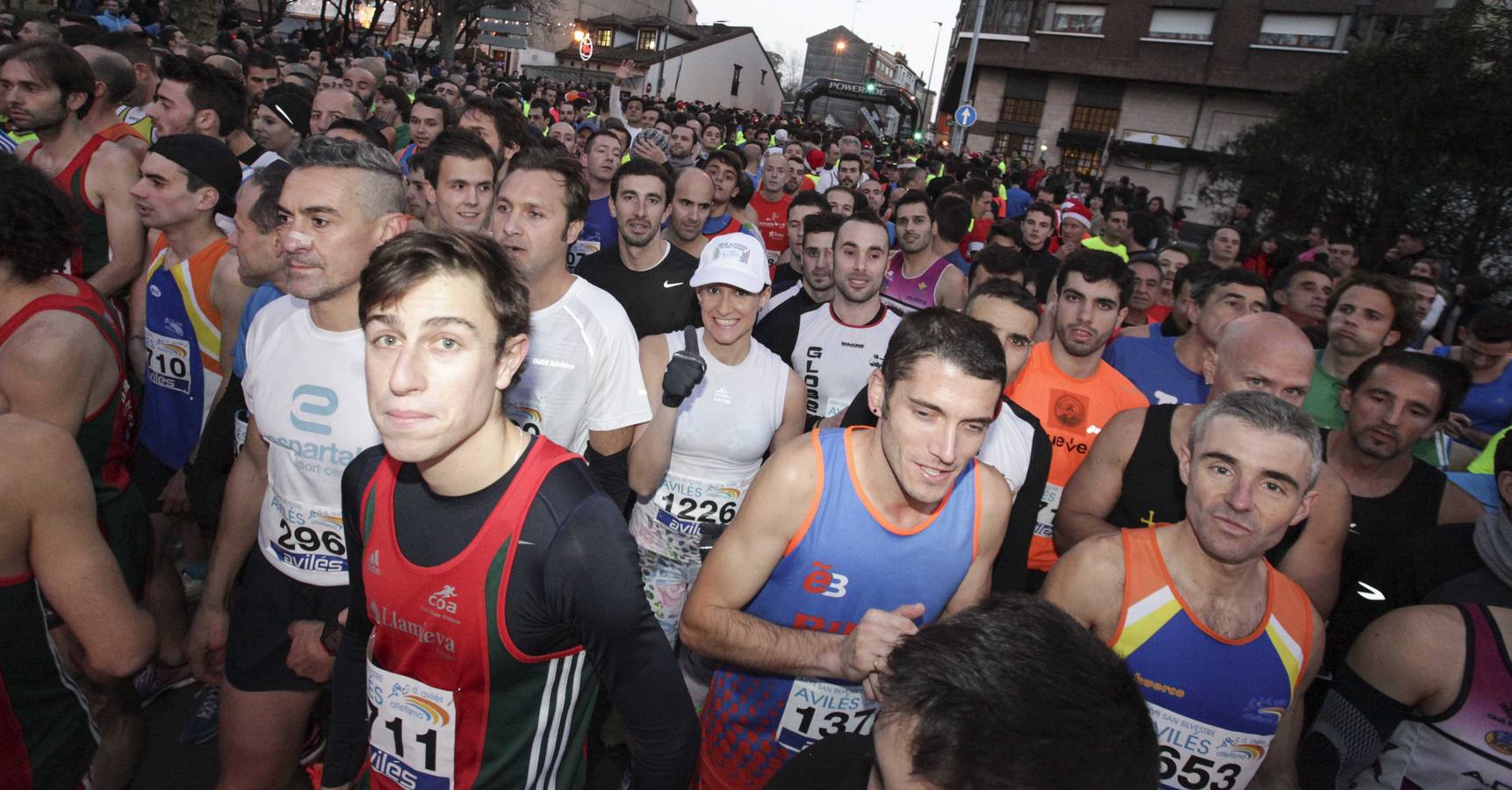 Manuel Guerreiro e Irene Alfonso, vencedores en la San Silvestre de Avilés