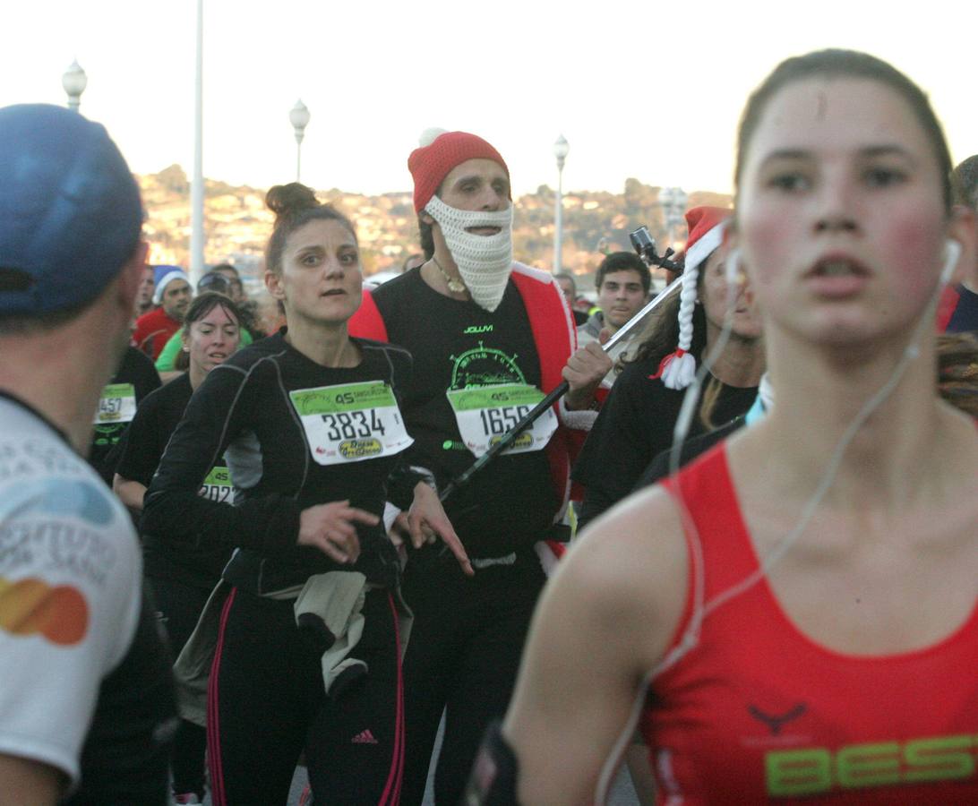 Borja García y Beatriz Álvarez ganan la San Silvestre de Gijón