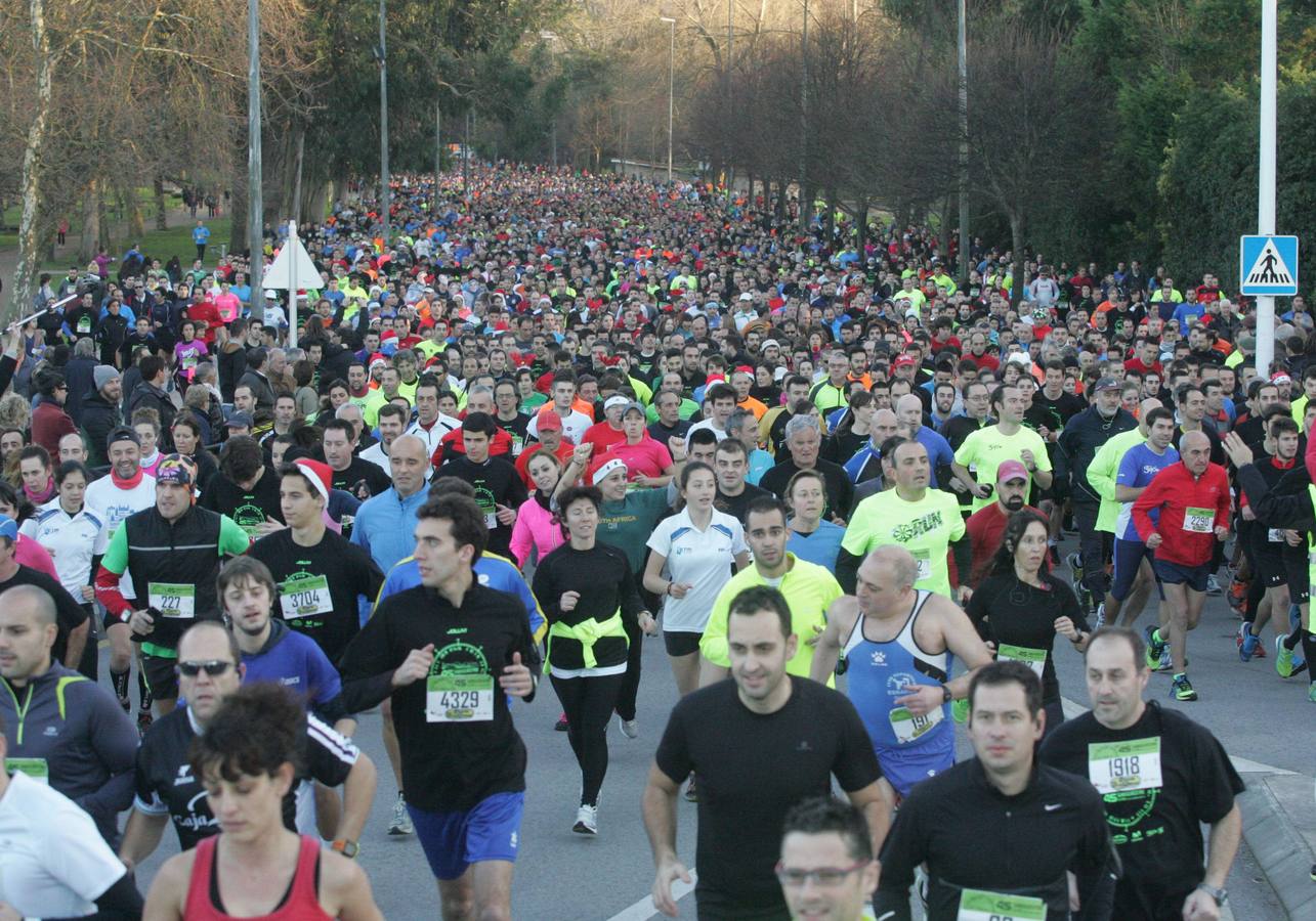 Borja García y Beatriz Álvarez ganan la San Silvestre de Gijón