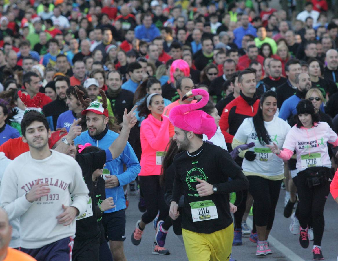 Borja García y Beatriz Álvarez ganan la San Silvestre de Gijón