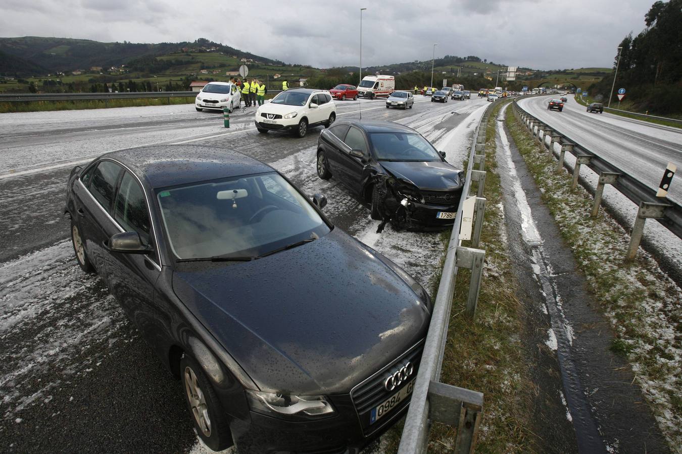 Asturias, en alerta por viento y nevadas