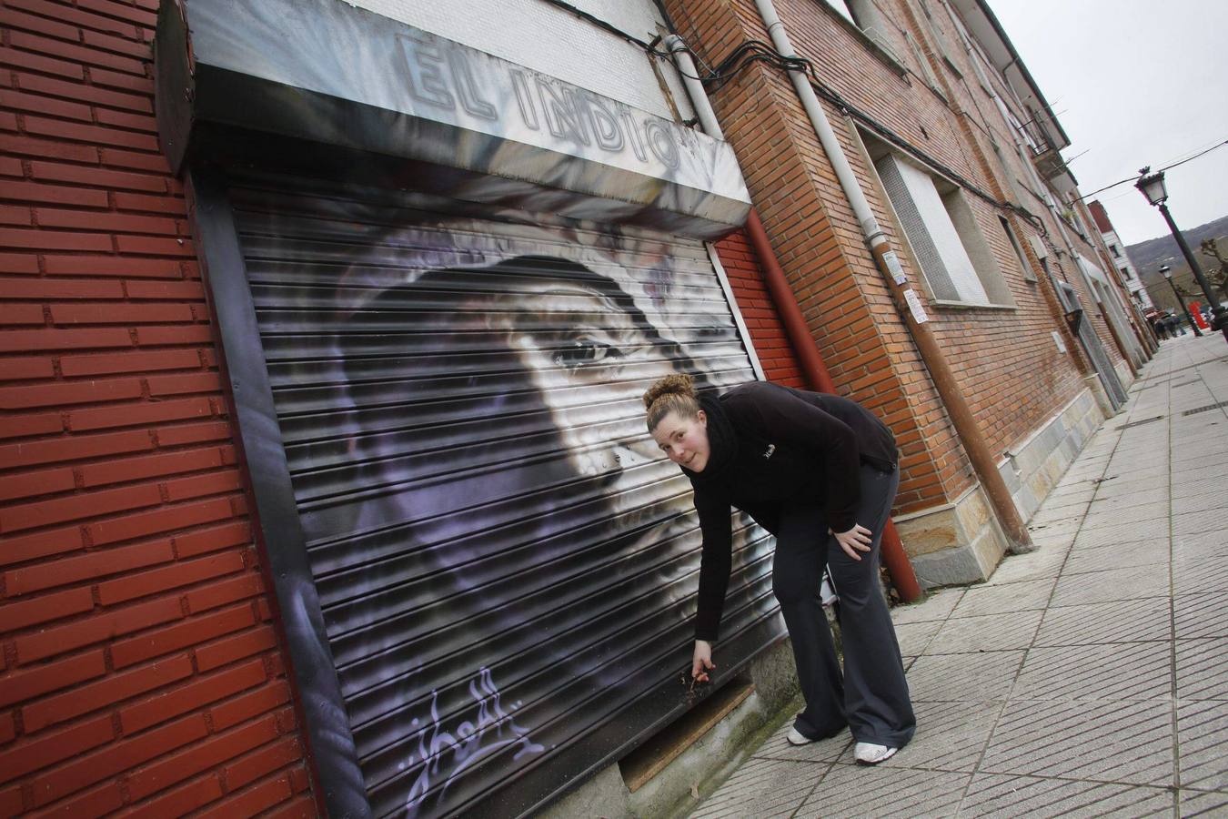 Mi puerta es un grafiti