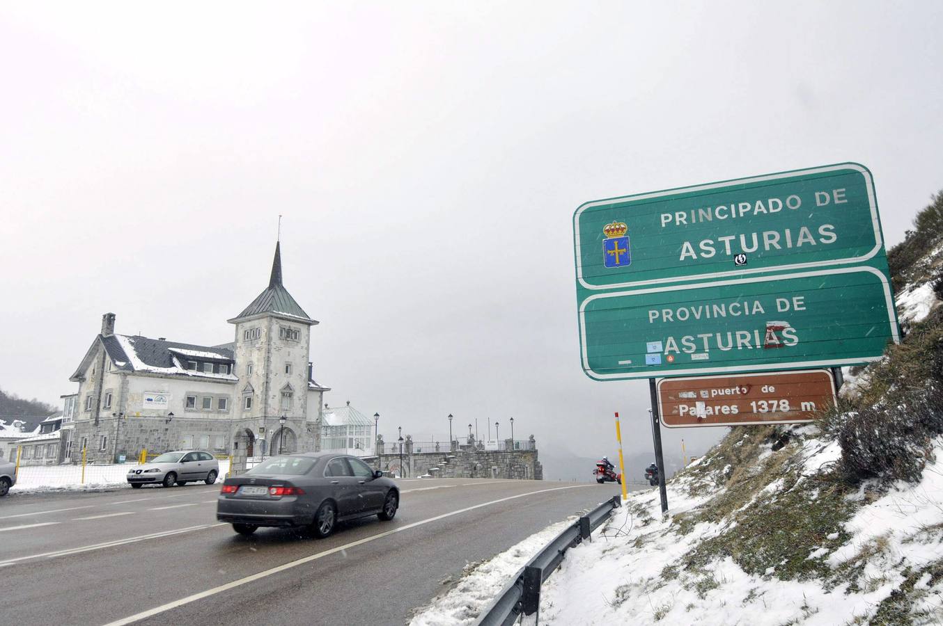 La nieve en Asturias