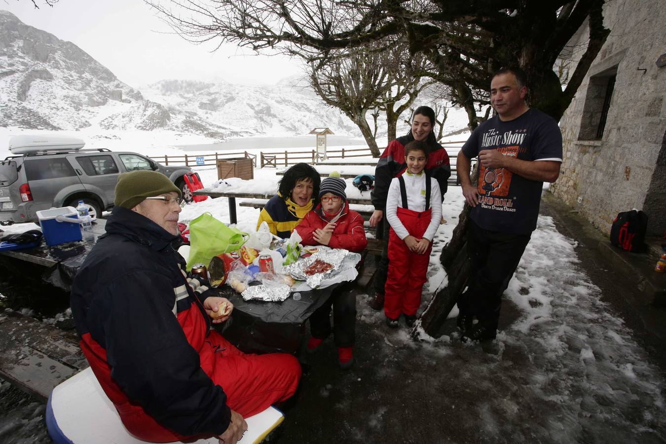 La nieve en Los Lagos