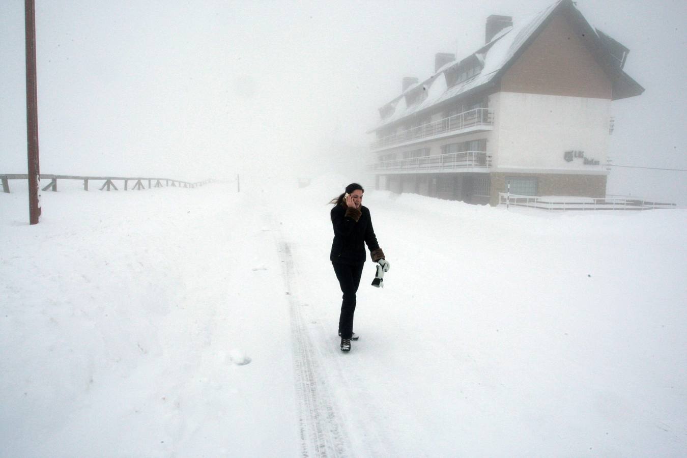 La nieve en Asturias