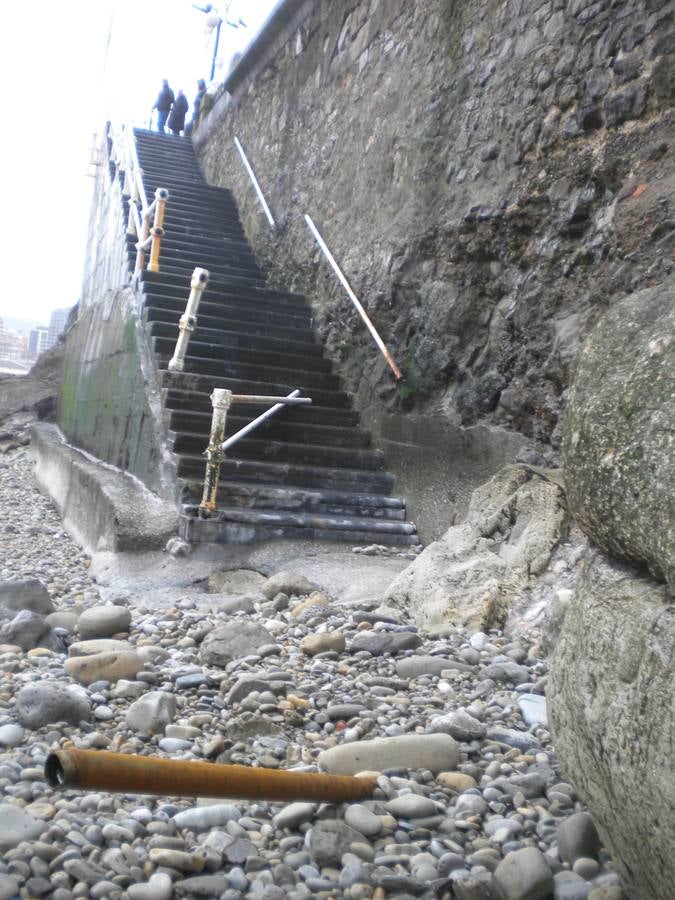 San Lorenzo tras el temporal
